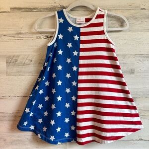 Hanna Anderson Girls 5Y Independence 4th of July
Sleeveless Mini Dress w Pockets